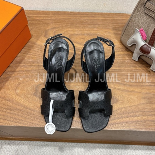 에르메스 엔센스 샌들 블랙