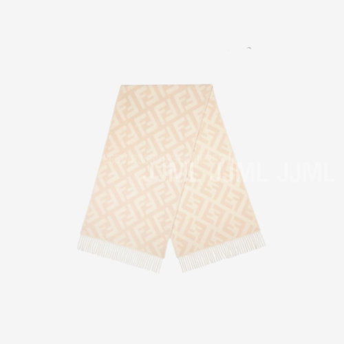 펜디 우먼 캐시미어 여성 스카프 머플러 베이지