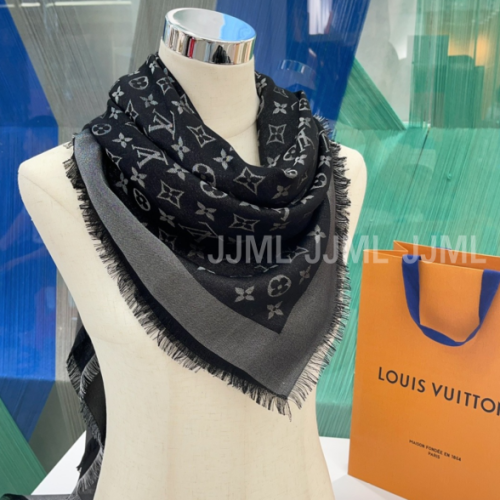 루이비통 모노그램 샤인숄 블랙