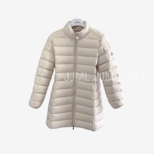 몽클레어 Igesse Mid-Length Down Jacket 아이보리