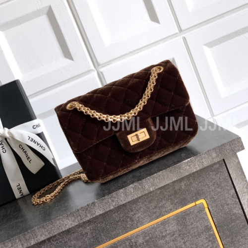 샤넬 Montebello 2.55 미니백 브라운