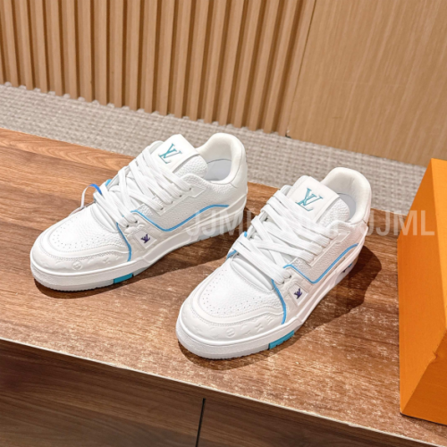 루이비통 LV TRAINER 포인트 블루