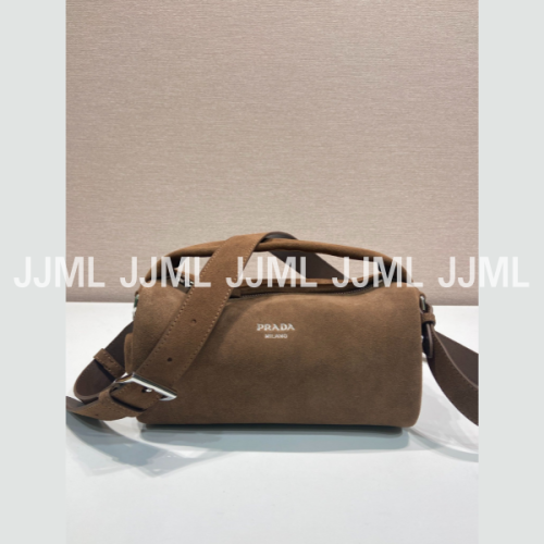 프라다 나파 가죽 숄더백 브라운 2VH188