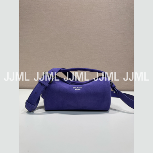 프라다 나파 가죽 숄더백 퍼플 2VH188