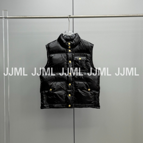 셀린느 포켓 패딩 베스트 블랙