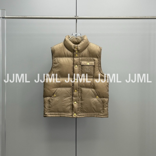 셀린느 포켓 패딩 베스트 브라운