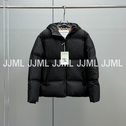버버리 베이직 패딩 블랙