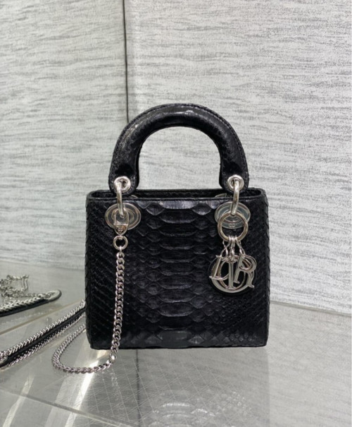 레이디 디올 마나백 크로커다일