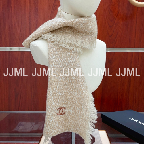 샤넬 팝 머플러 베이지