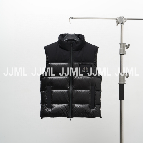 무스너클 패딩 베스트 블랙