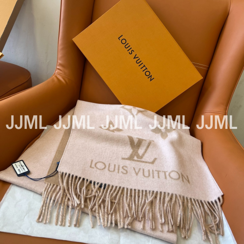 루이비통 레이캬비크 머플러 핑크