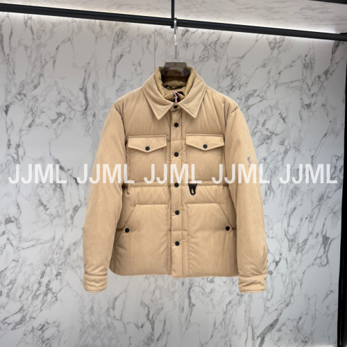 몽클레어 코듀로이 패딩 베이지