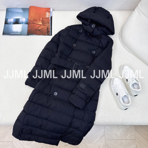 버버리 디테쳐블 롱 패딩 블랙