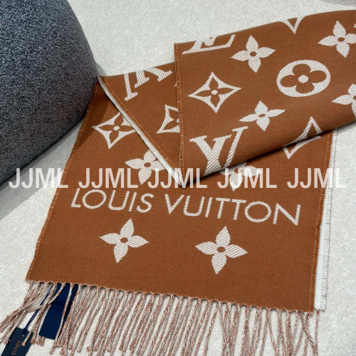 루이비통 레이캬비크 머플러 카멜