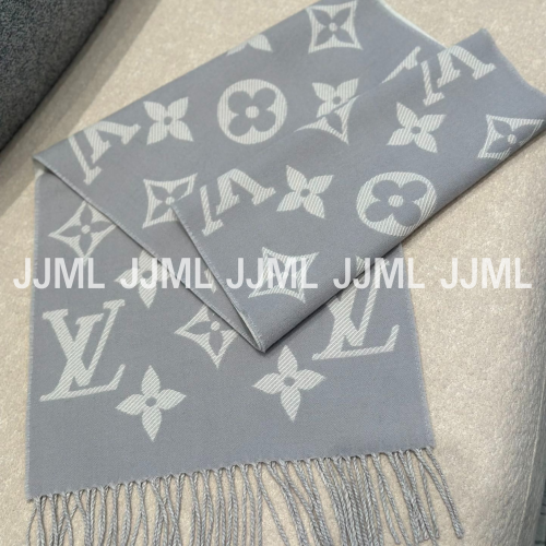 루이비통 레이캬비크 머플러 그레이