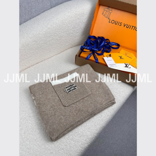 루이비통 콜드 레이캬비크 머플러 베이지