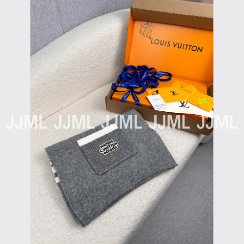 루이비통 콜드 레이캬비크 머플러 그레이