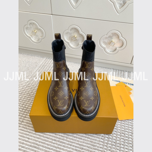 루이비통 보부르 첼시 부츠 모노그램