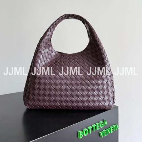 보테가 베네타 2025 캄파나 숄더백 버건디