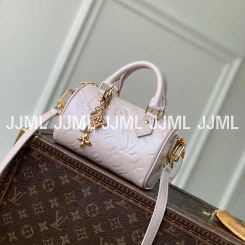 루이비통 나노 스피디 모노그램 엠파이어 레더 페일 핑크 M82450