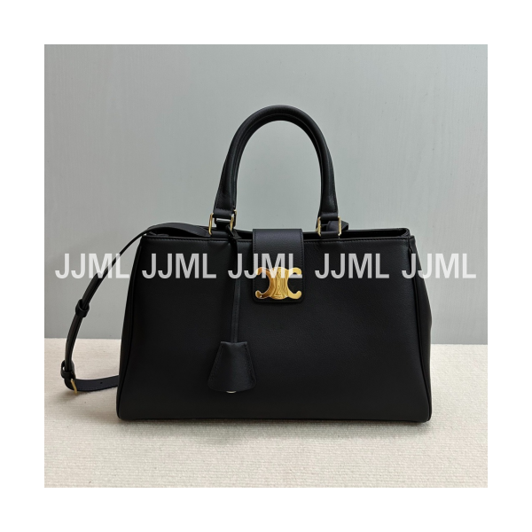 셀린느 아폴린백 서플 카프스킨 블랙