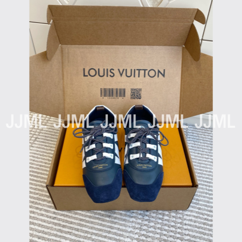 루이비통 LV 스니커리나 스니커즈 다크블루