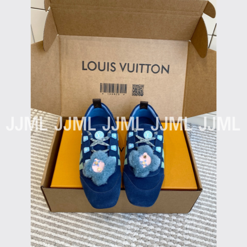 루이비통 LV 스니커리나 스니커즈  아주르블루