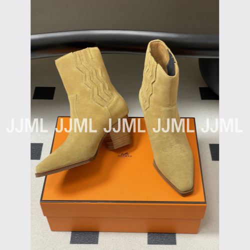 에르메스 베가스 앵클 부츠 카멜