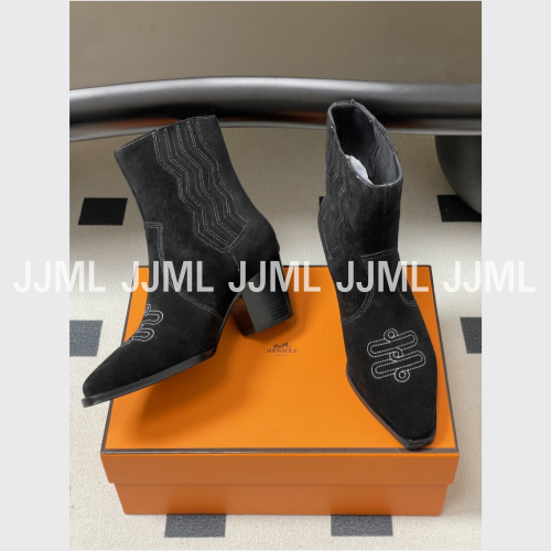 에르메스 베가스 앵클 부츠 블랙