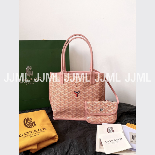 고야드 미니 토트백 핑크