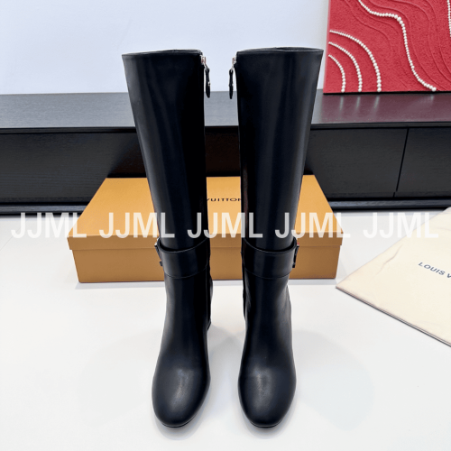 루이비통 2025 여성 부츠 블랙
