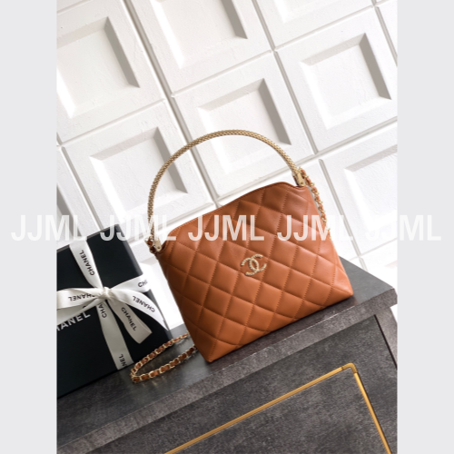 샤넬 코코크러쉬 탑핸들백 카멜