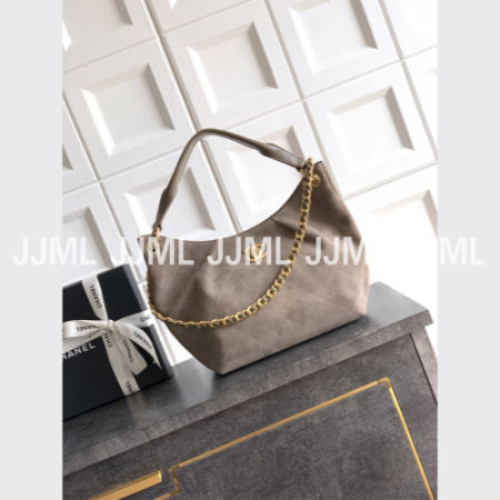 샤넬 26C 호보백 31 스웨이드 초코