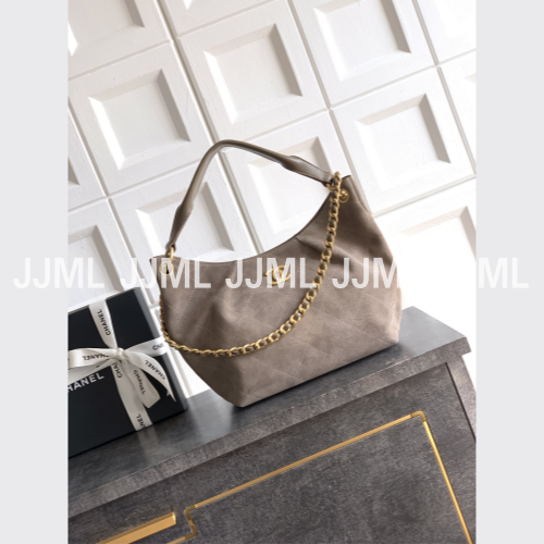 샤넬 26C 호보백 31 스웨이드 초코