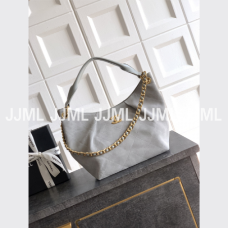 샤넬 26C 호보백 31 스웨이드 그레이