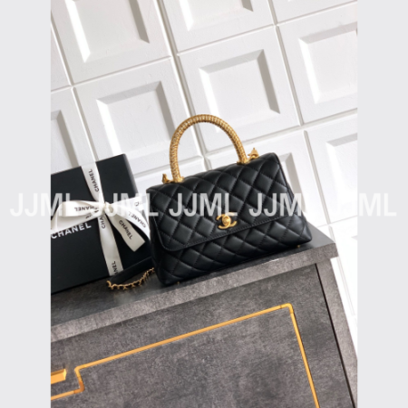 샤넬 25A 코코핸들백 23 블랙