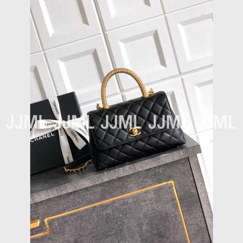 샤넬 25A 코코핸들백 23 블랙