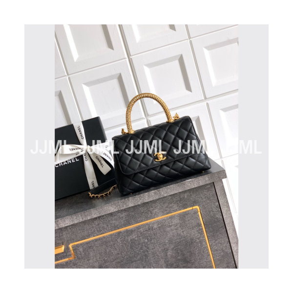 샤넬 25A 코코핸들백 23 블랙