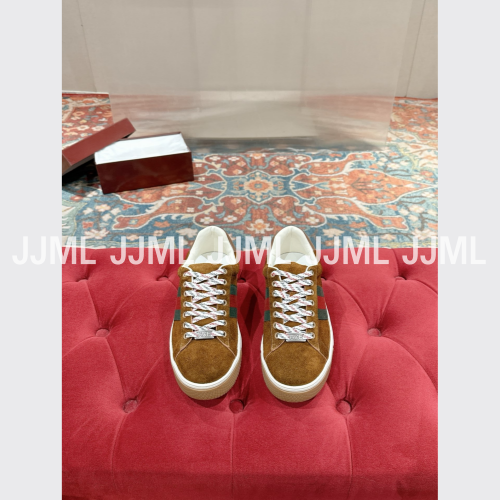 구찌 에이스 스니커즈 브라운 스웨이트