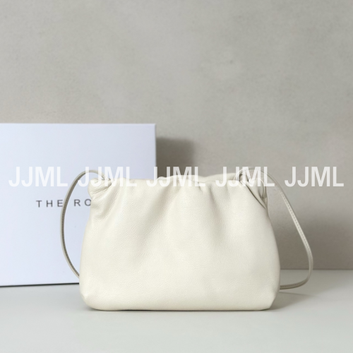 더로우 부어스 스트랩 클러치백 아이보리