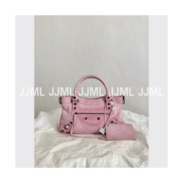 발렌시아가 르 시티 퍼스트백 핑크