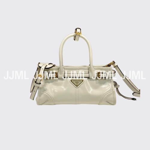 프라다 보니 토트백 아이보리 1BA486