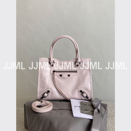 발렌시아가 르시티백 미니 핑크