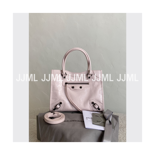 발렌시아가 르시티백 미니 핑크