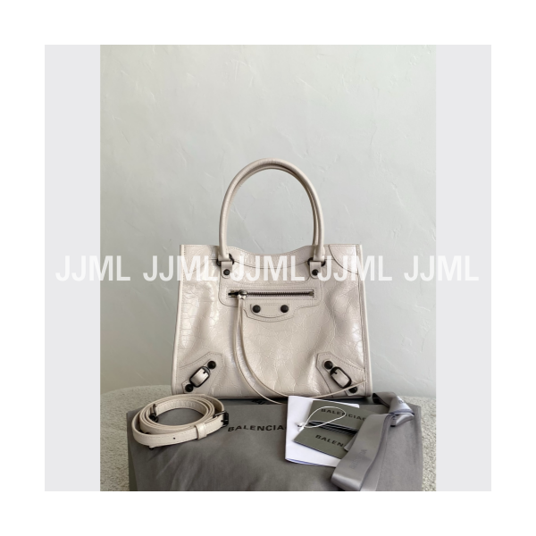 발렌시아가 르시티백 미니 크림