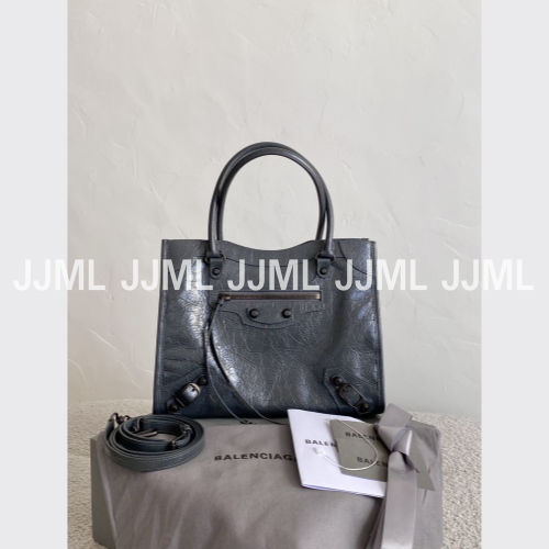 발렌시아가 르시티백 미니 챠콜