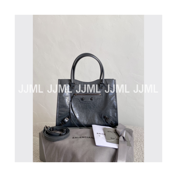 발렌시아가 르시티백 미니 챠콜