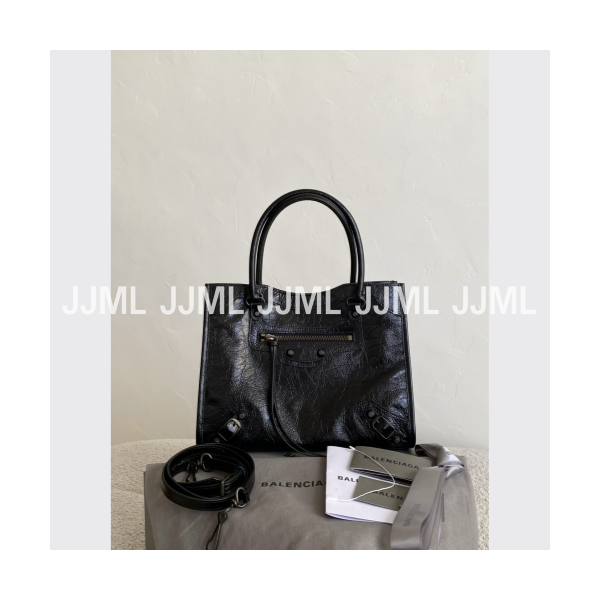 발렌시아가 르시티백 미니 블랙