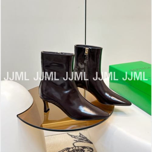 보테가베네타 아토믹 앵클 부츠 딥브라운