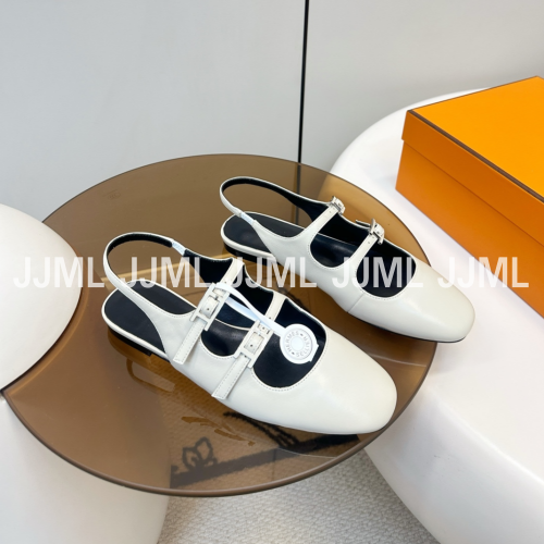 에르메스 재키 펌프스 아이보리